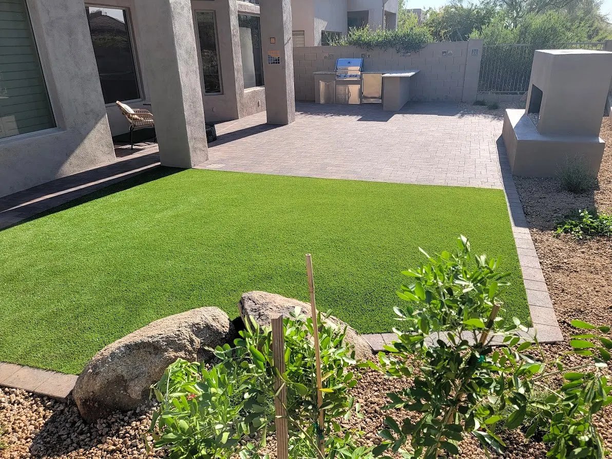 Terravita main patio after the outdoor-living transformation